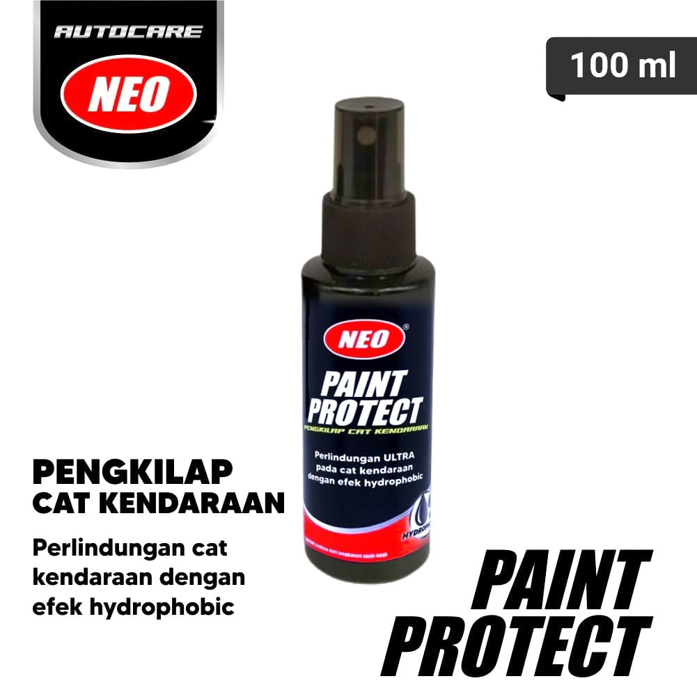 NEO Pengkilap Body Motor Glossy Daun Talas Pelindung Cat Paint Protector Efek Hydrophobic Efek Daun 