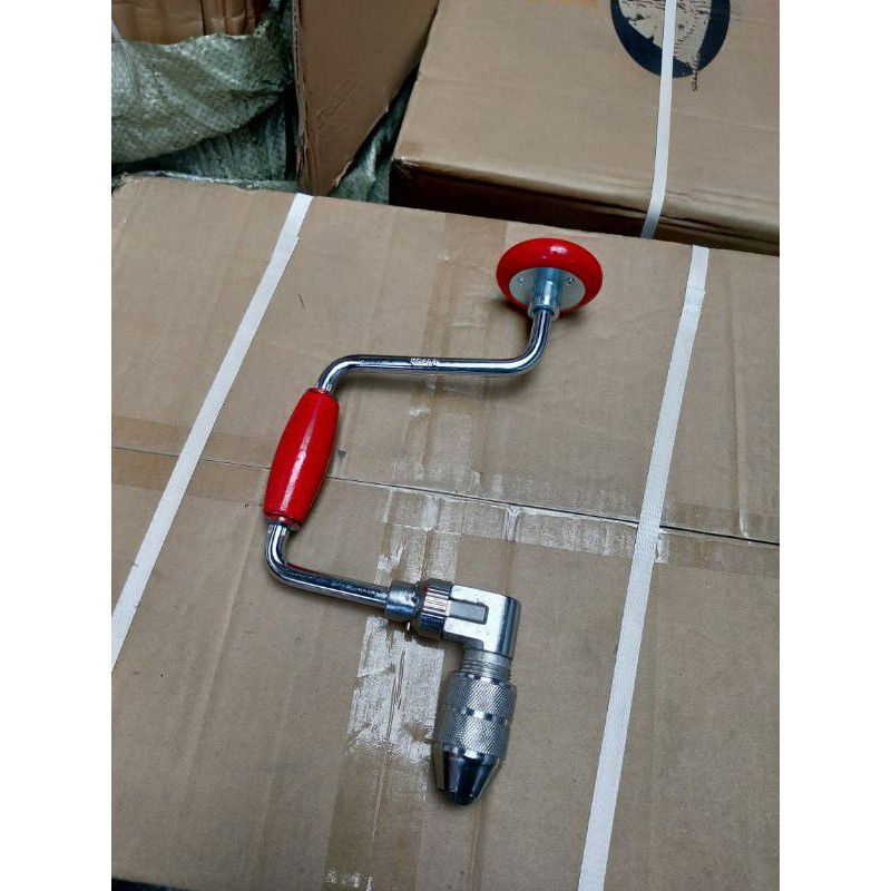 BOR ENGKOL MANUAL 4 GIGI/BOR KAYU MANUAL/BOR TANGAN MANUAL PUTAR
