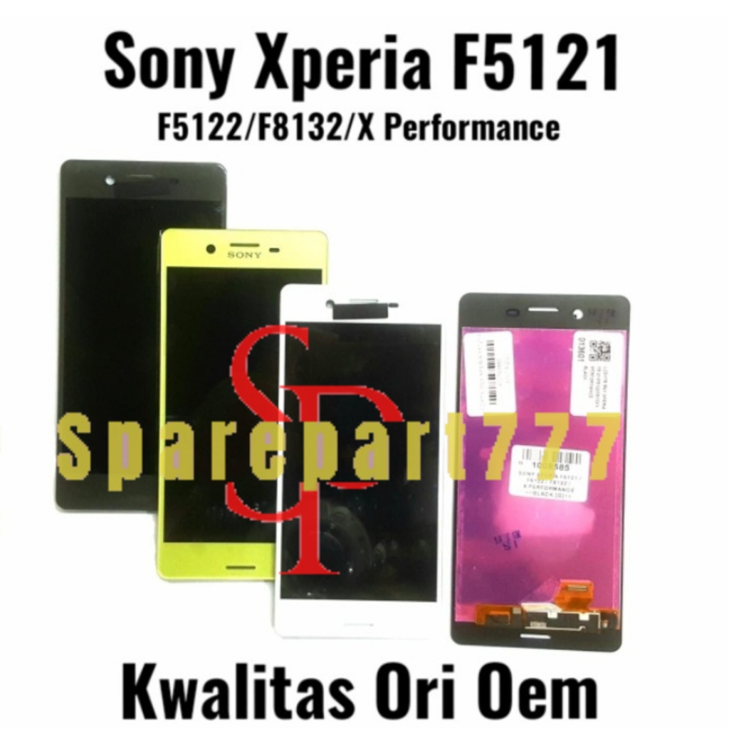 77 OEM - LCD Touchscreen Fullset Sony Xperia F5121 / F5122 / X Performance
