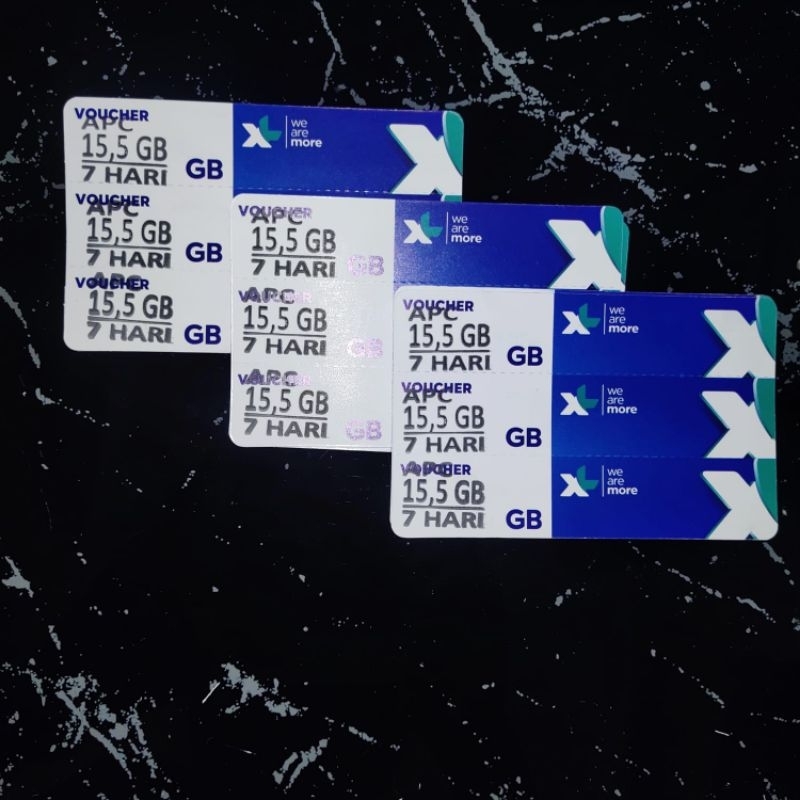VOUCHER XL 15,5GB 7HARI