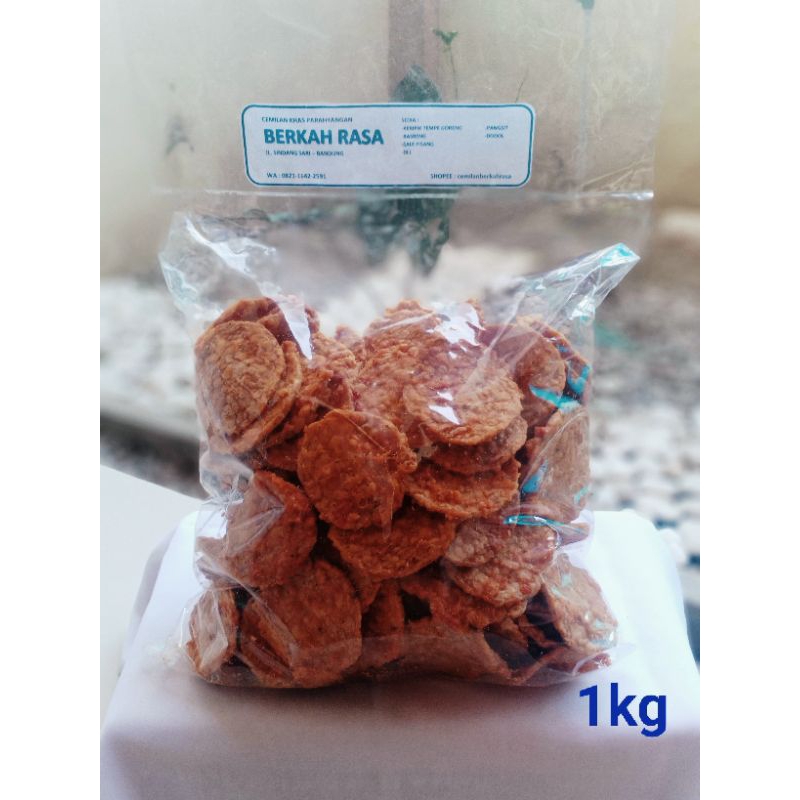 

BEST SELLER 1 KG KERIPIK TEMPE GORENG OLEH-OLEH BANDUNG VIRAL