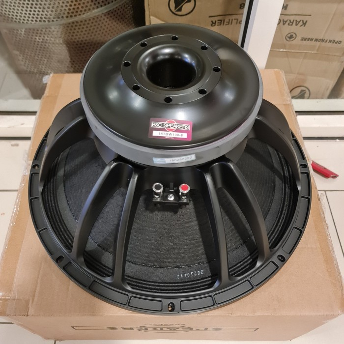 KOMPONEN 18 INCH SPEAKER B&C 18TBW100 / 18 TBW100 / 18TBW 100 SUB