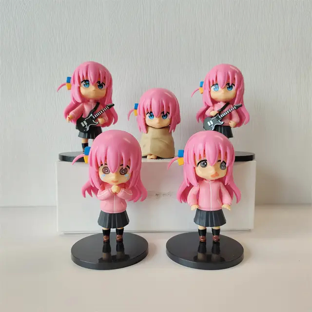 Action Figure Mini FIgure The Rock Bocchi Nijika Kita Mini Figure Bocchi The Rock