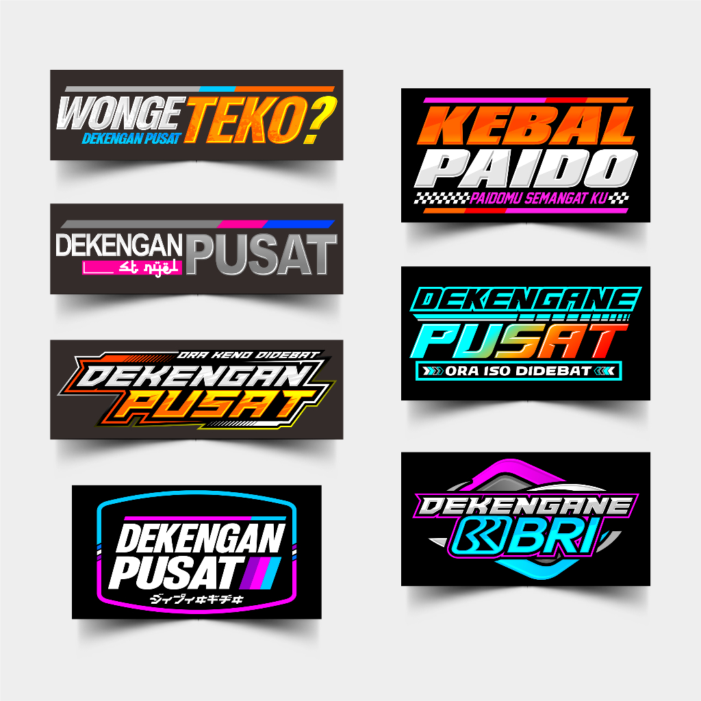 Stiker Vynil Anti Air Dekengan Pusat Dekengan BRI Kebal Paido