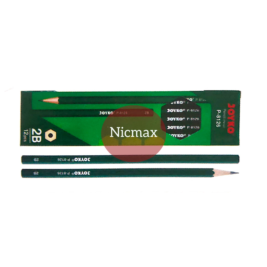 

Pencil / Pensil Joyko P-8126 2B / Isi 12 Pcs