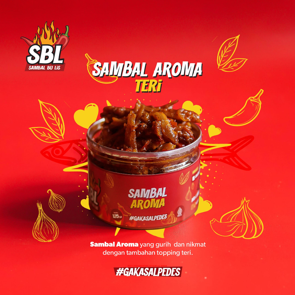 

Sambal Aroma Varian ( Ikan Teri )
