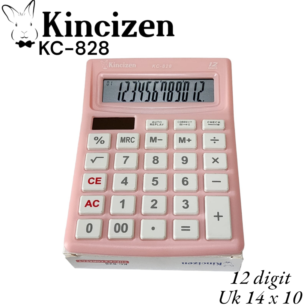 

kalkulator warna kantor office KC 828 Merk Kincizen kc-828 penggunaan umum high quality display