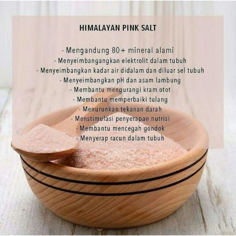 

Garam Kesehatan Garam Himalaya Himalaya Pink Salt