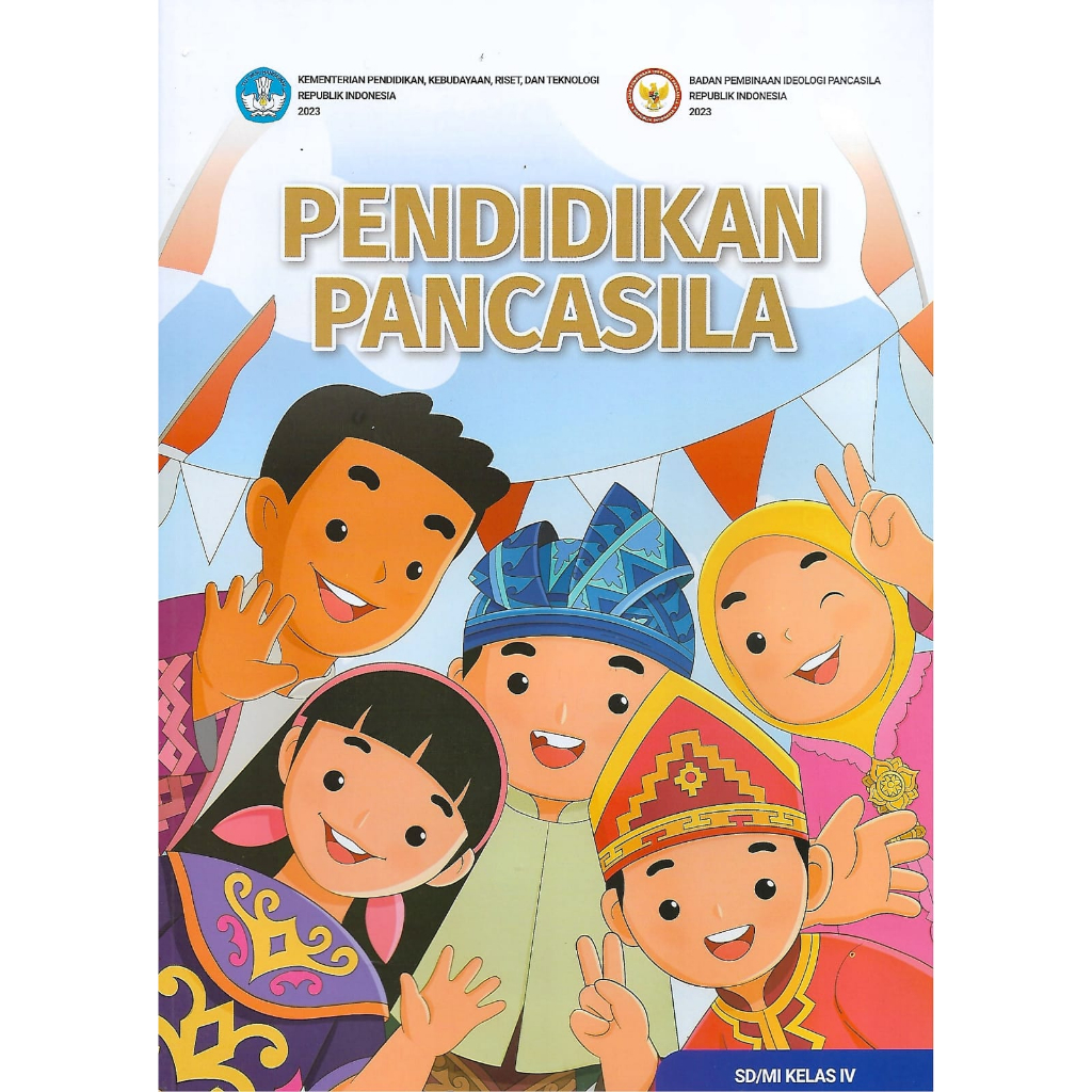 Buku PKN Kelas 4 SD/MI Kurikulum Merdeka.KEMENDIKBUD