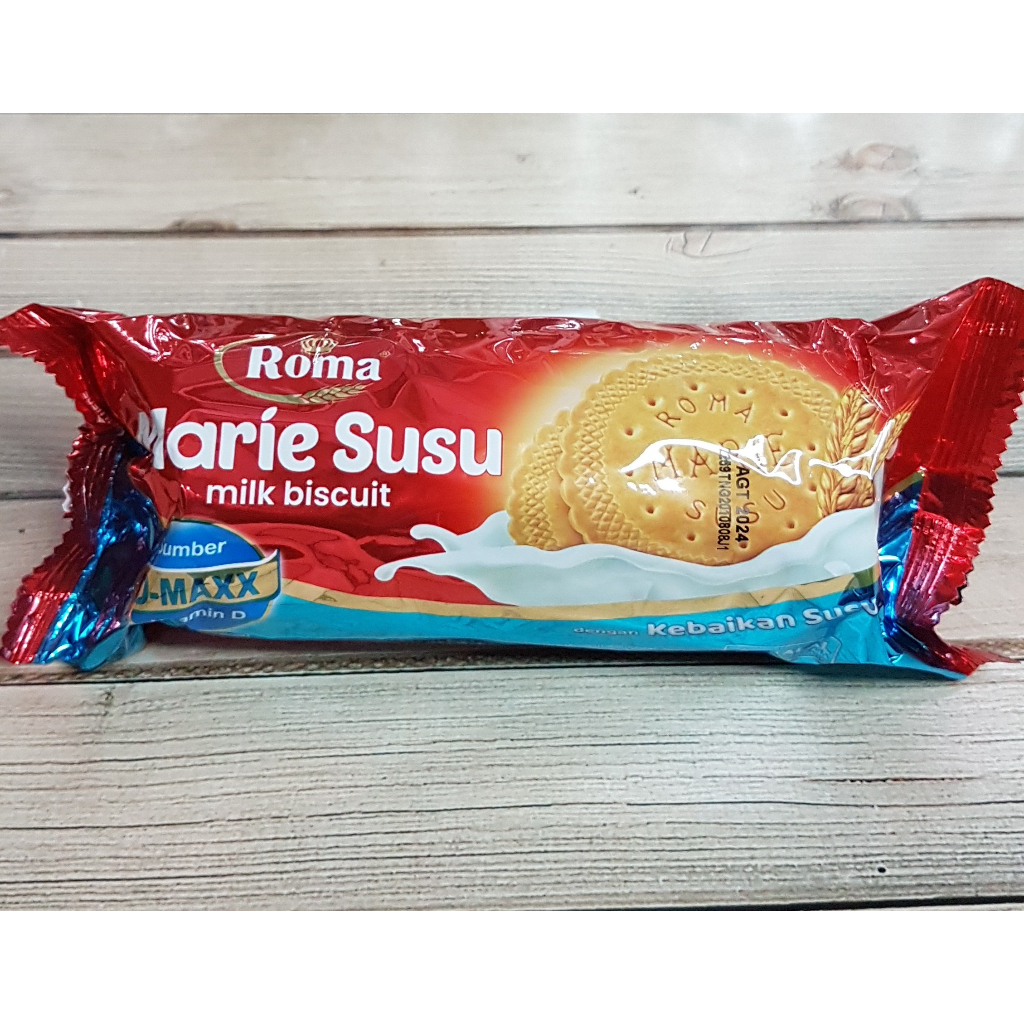 

Roma Marie Susu Roll - Mari - Roti Marie - Roma Marie Susu Renceng