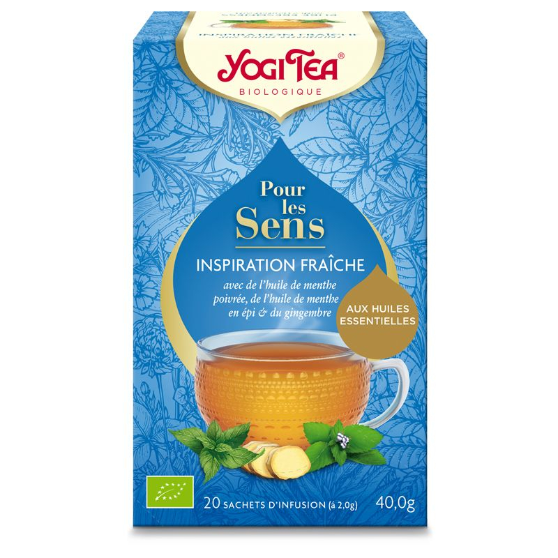 

Yogi Organic Tea For The Senses Fresh Inspiration 20 x 2 Gram