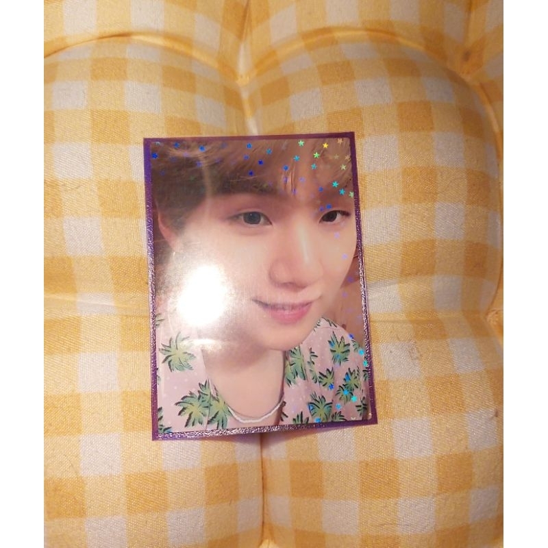 photocard. posdcard yoongi bts rare official
