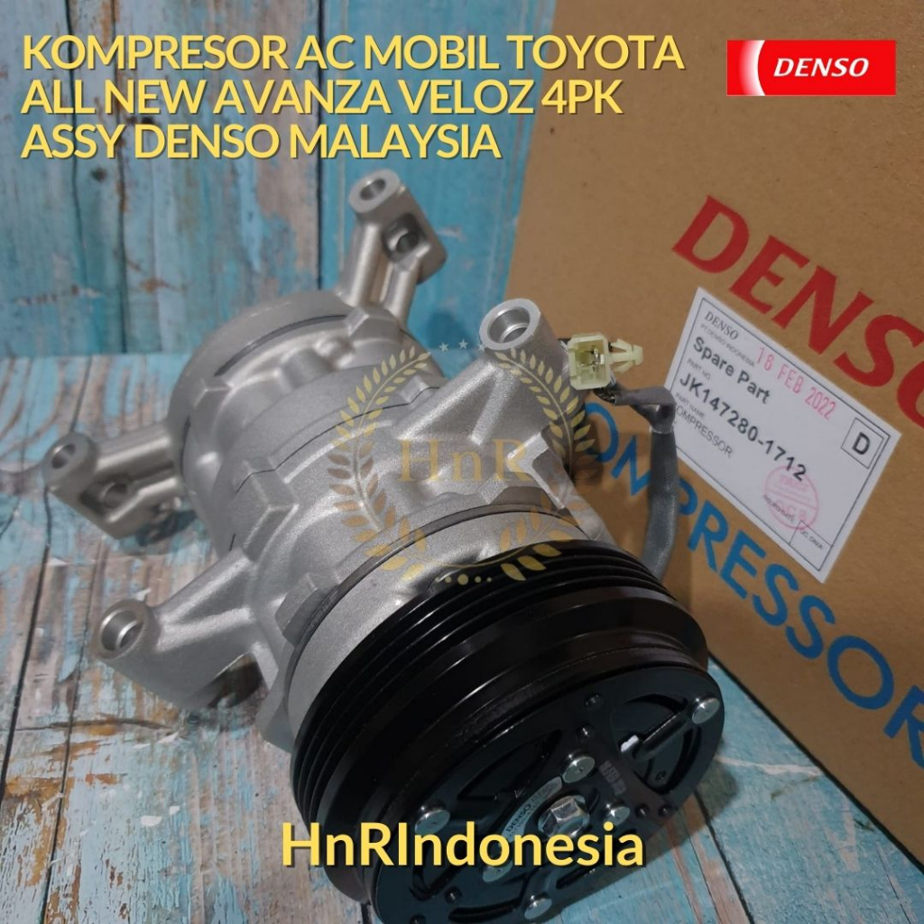 Kompresor Ac COMPRESSOR AC MOBIL VELOZ All New Avanza All new XENIA 1300 cc 4 pk