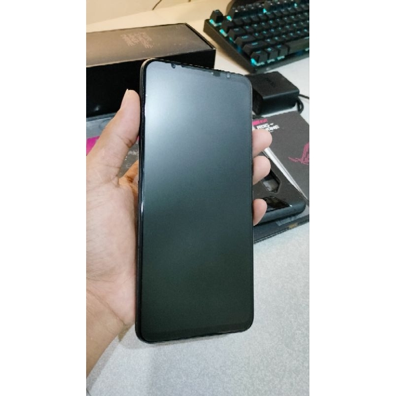 Asus ROG phone 5 ram 12/16 fullset perawan