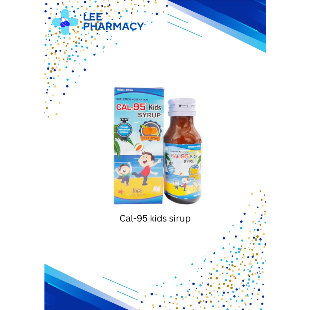 Cal-95 kids sirup 60 ML