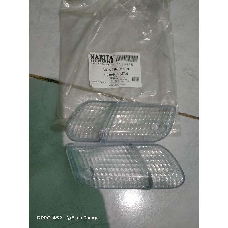 Mika Kaca Lampu Sen Sein Depan Astrea Grand Legenda Putih Dan Kuning mika reteng sen depan grand put