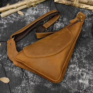 Tas Kulit Pria Asli Selempang - Sling Bag Pria Kulit Asli Original