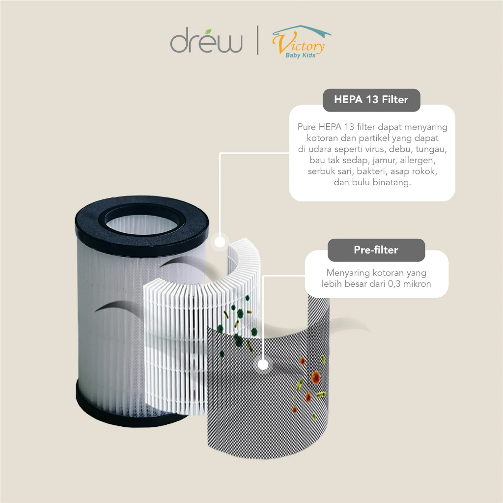 DREW Air purifier - PURE ME