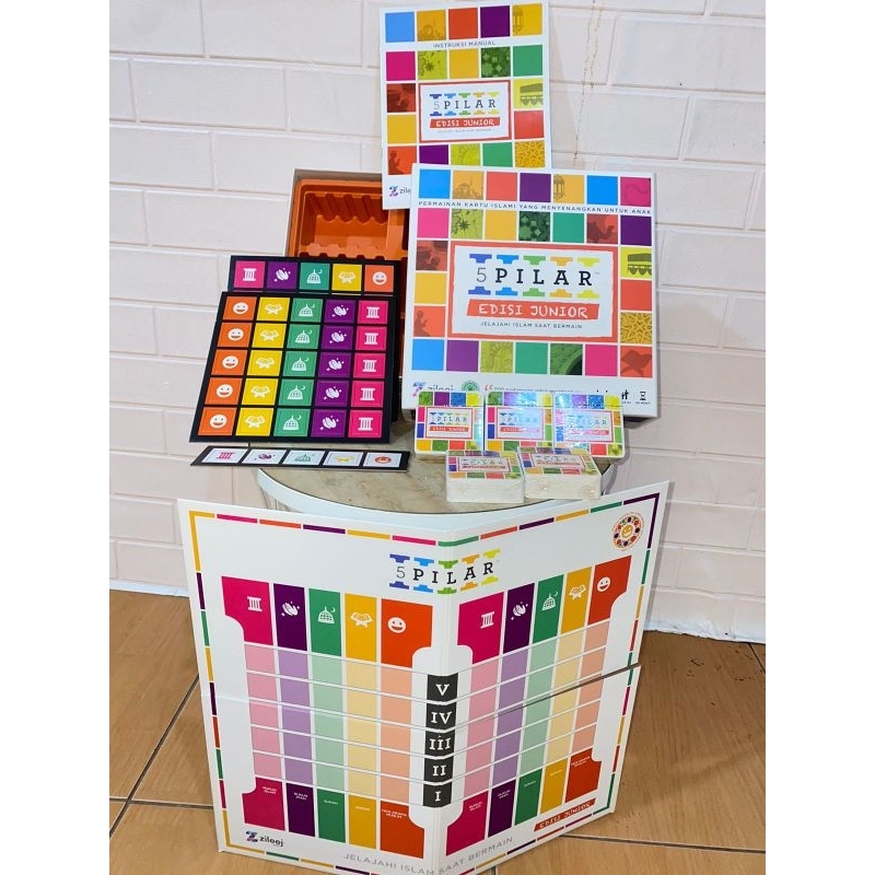 Board game 5 pilar junior (jelajah islam saat bermain)