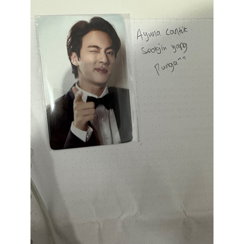 seokjin the fact booked kak ayuna