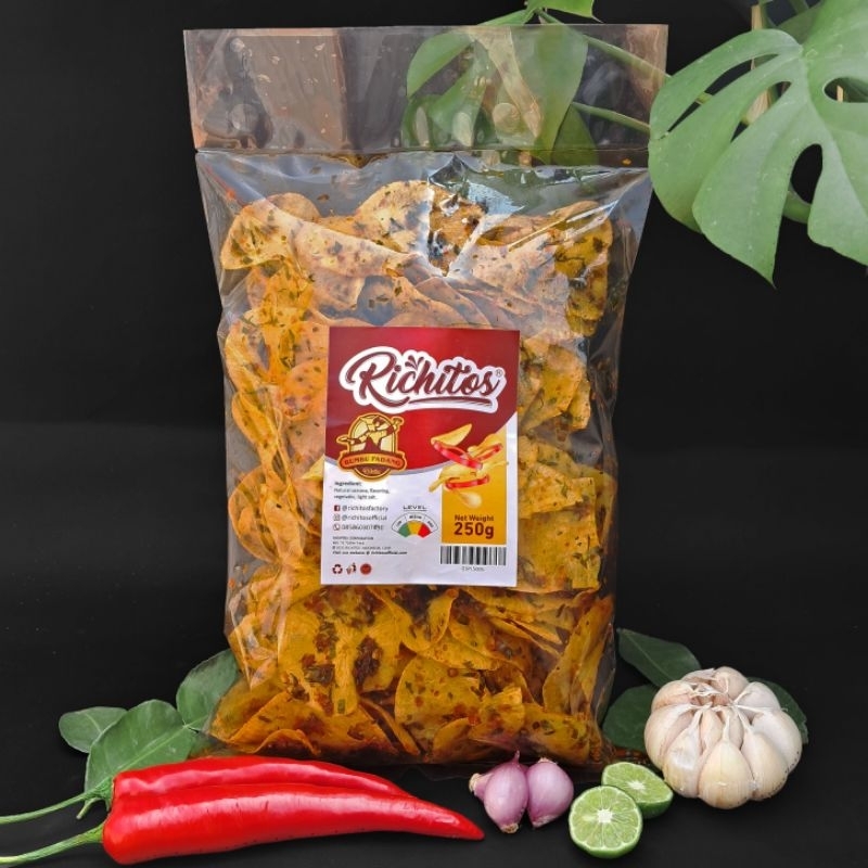 

Keripik Singkong Balado Pedas Khas Sate Padang, Sumpah Enak Banget.