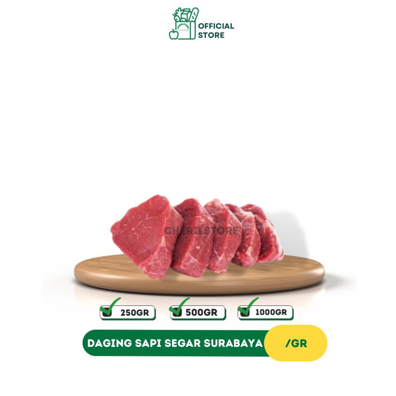Daging sapi segar