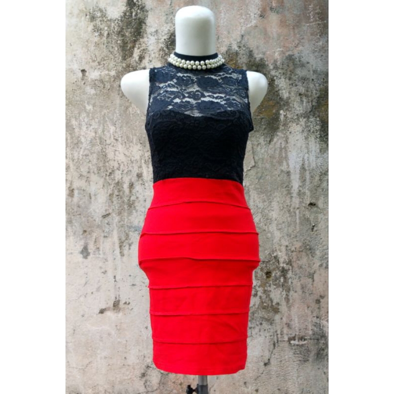 DRESS BROKAT BODYSUIT SEXY PARTY