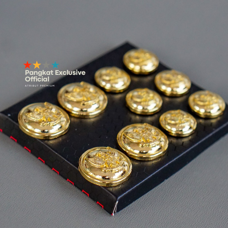 KANCING PDU LOGO GARUDA - KANCING PDU LURAH -KANCING PDU CAMAT KANCING PDU BIPATI KANCING PDU KADES