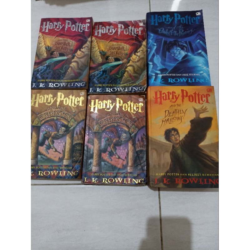 Novel Fantasi Harry Potter By JK Rowling