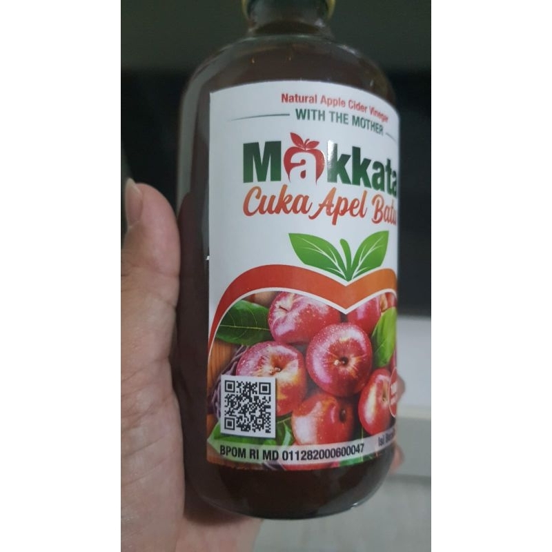 

CUKA APEL MAKKATA 100% Apel Utuh