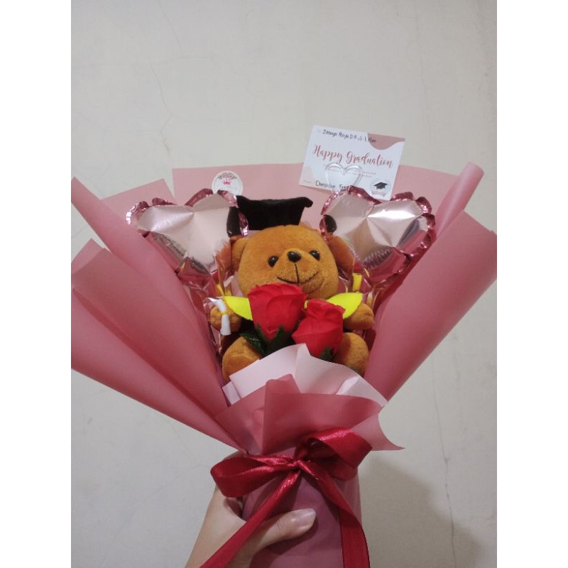 

buket boneka wisuda