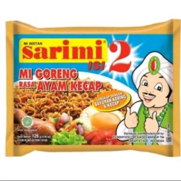 

Sarimi Isi 2 Mi Goreng Rasa Ayam Kecap 126 gr