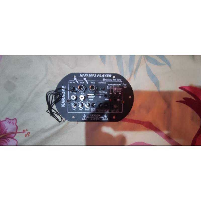 Amplifier Board Audio Bluetooth USB Radio TF Subwoofer Karaoke