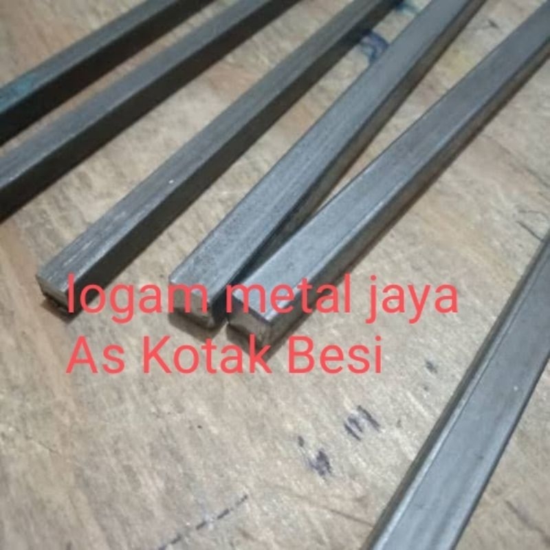 As Besi Kotak 10 mm x 10 mm x 1500 mm