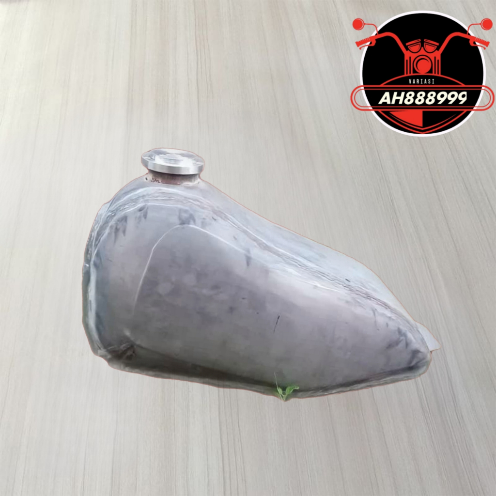 Tangki TS125 dan tutup, bahan besi tebal, tangki motor new custom