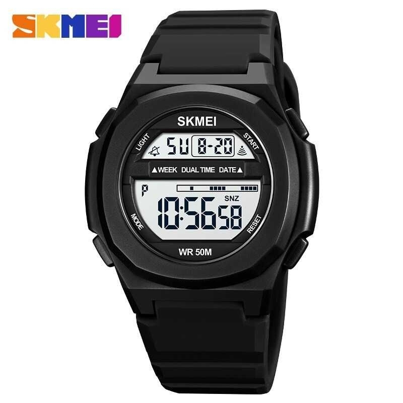 Jam tangan digital pria sport SKMEI 1821 WR 50M Original