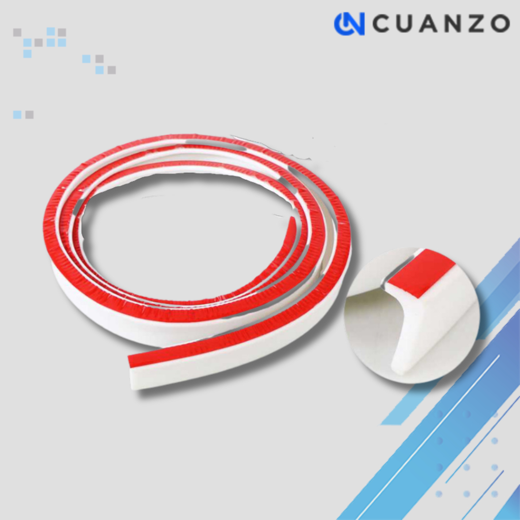 Karet Lis Penutup Penghalang Air Hujan Banjir Sealing Strips Water Stopper Bar 2M / Seal Strip Silik