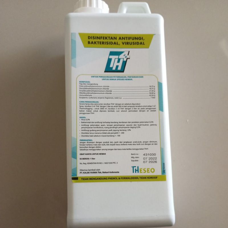 TH4 Desinfektan 1 liter