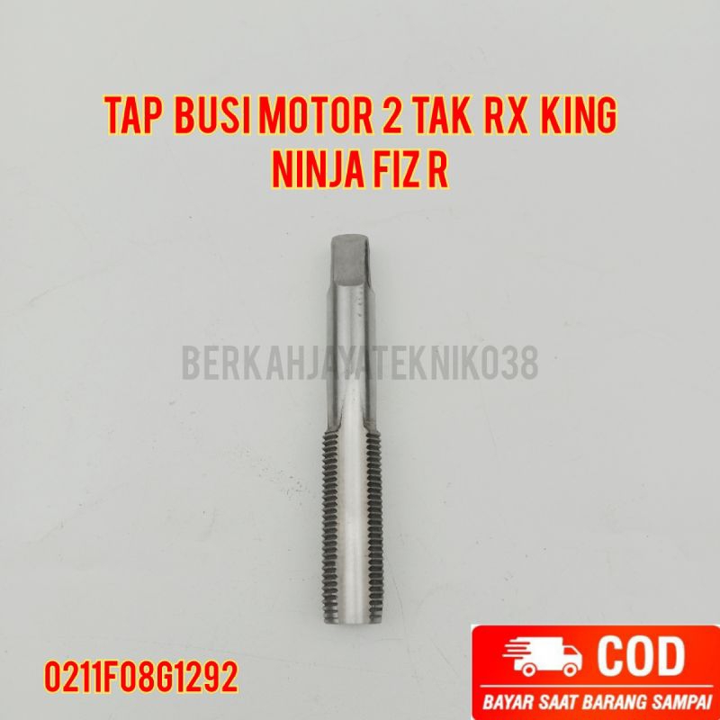 Alat Untuk Membuat Ulang Busi Tap Busi Motor 2 Tak RX King Ninja Fiz R hand tap m14x1.25