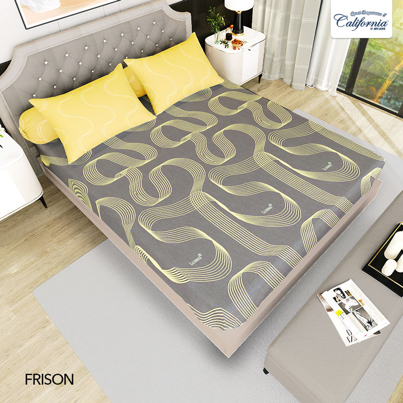 CALIFORNIA Sprei King Fitted 180x200 Frison