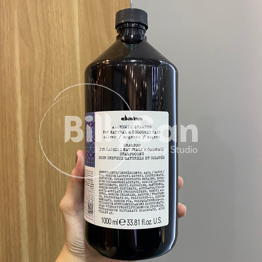 

Davines ALCHEMIC Shampooo Silver 1000ml. anti yellow, platinum, purple