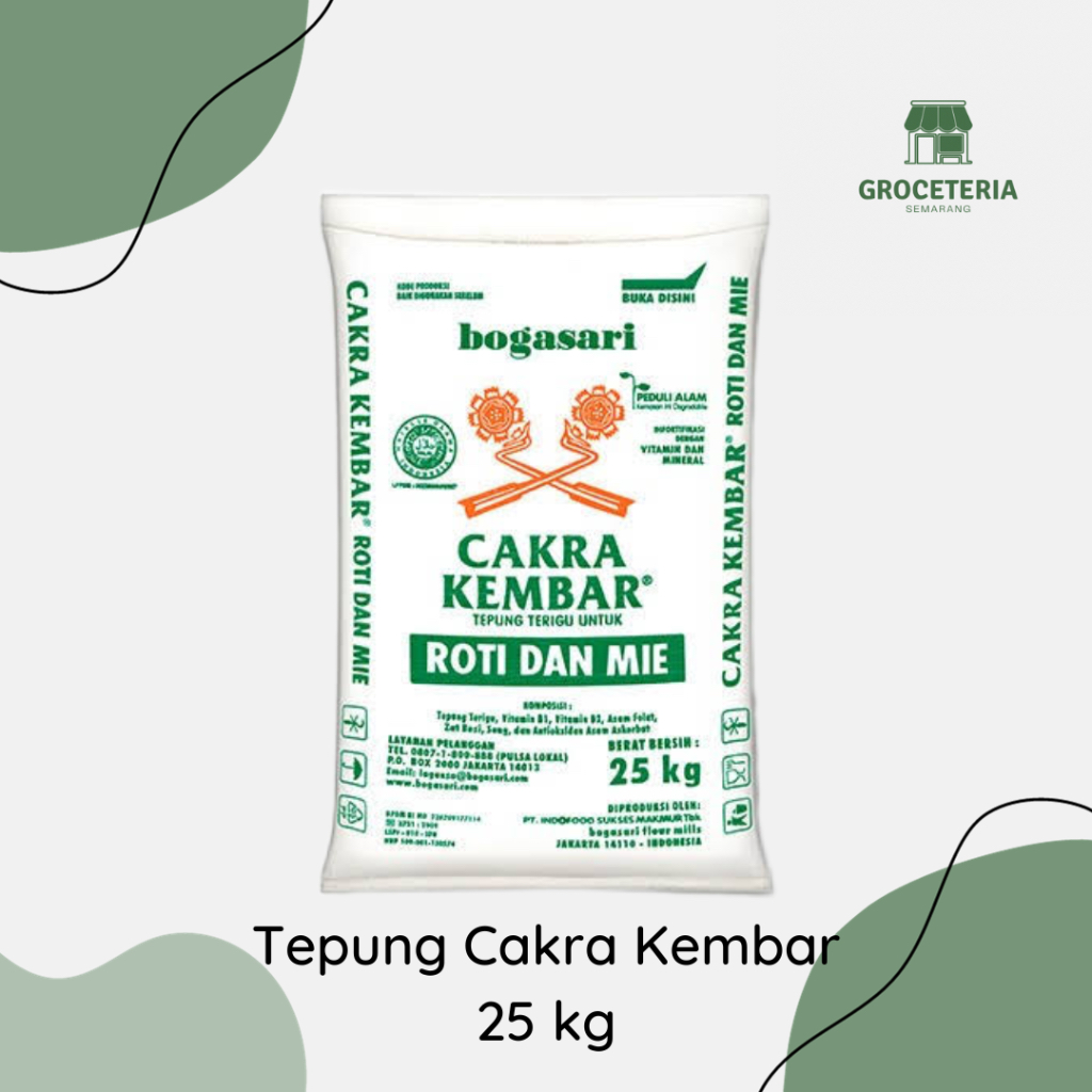 TEPUNG TERIGU CAKRA KEMBAR 25KG