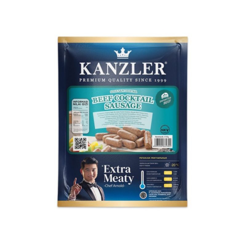 

Kanzler Beef Cocktail Sausage 250g