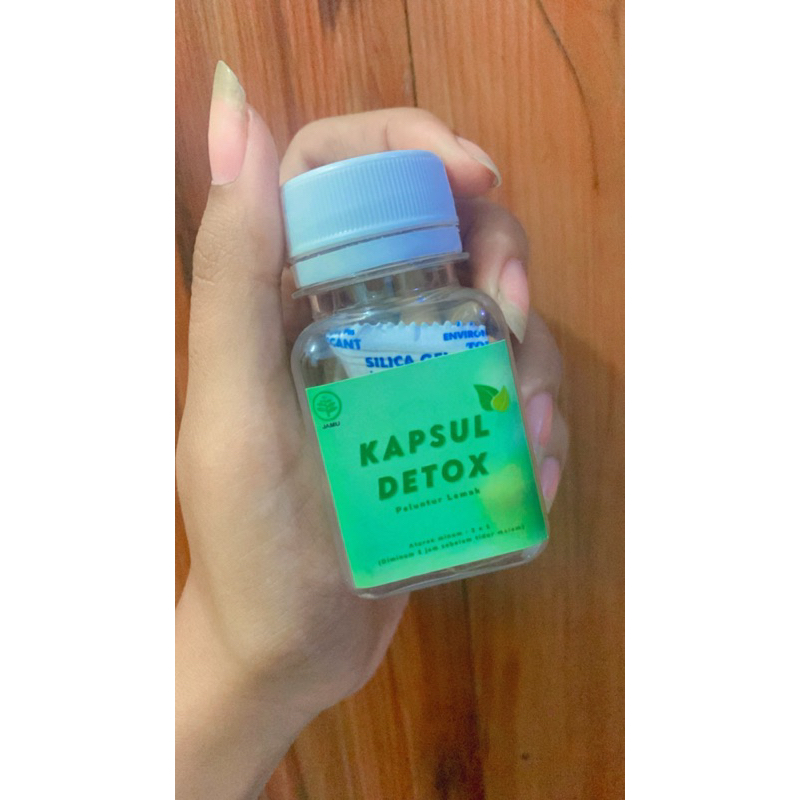 Pil detox (Mengecilkan perut buncit )