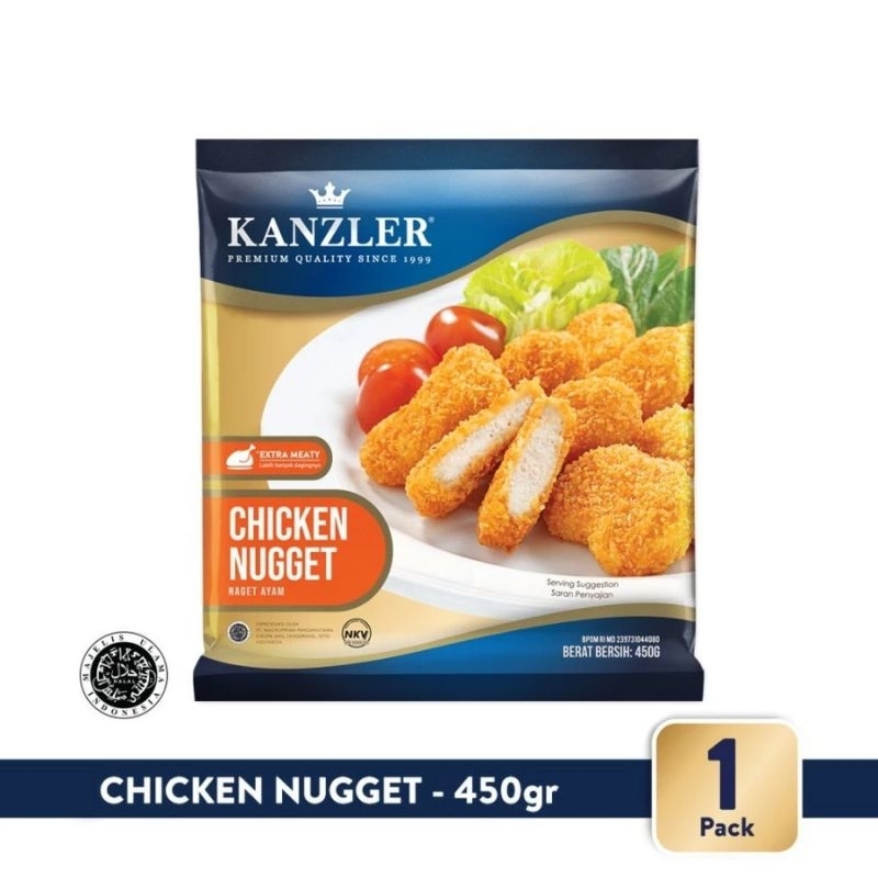 

Kanzler Chicken Nugget Premium 450gr