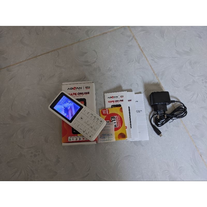 advan hape online kaios smart feature phone sim 2 unlock 4g