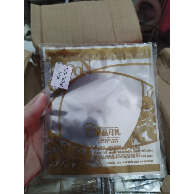 plastik mooncake 150g