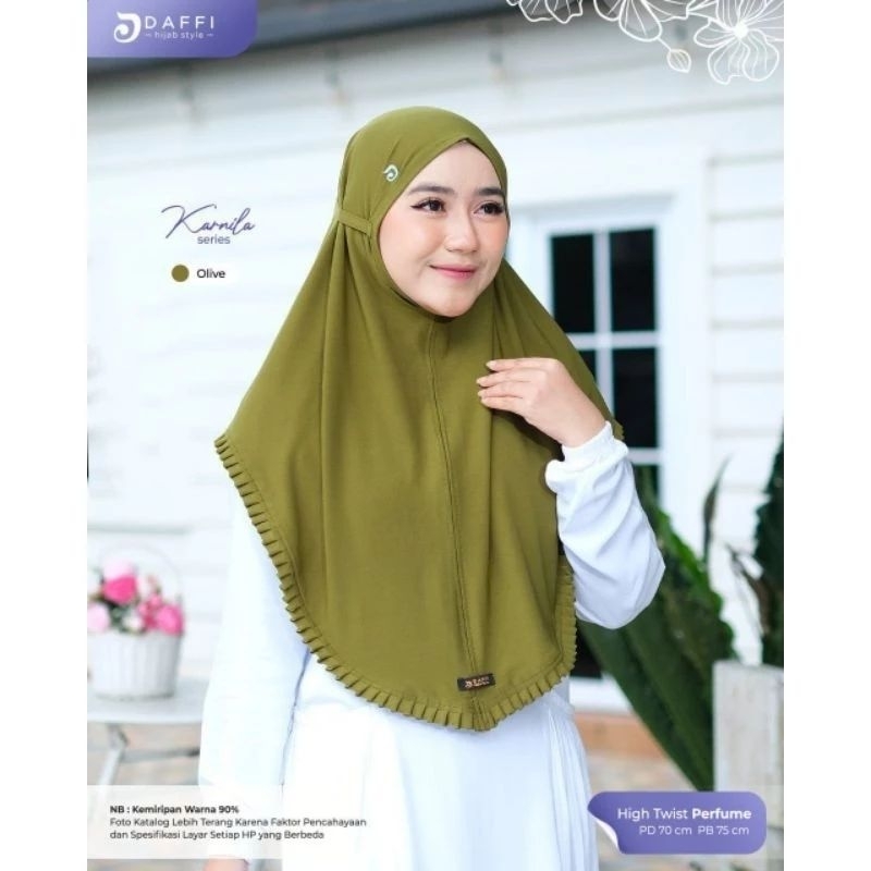 Bergo Karnila by Daffi Hijab