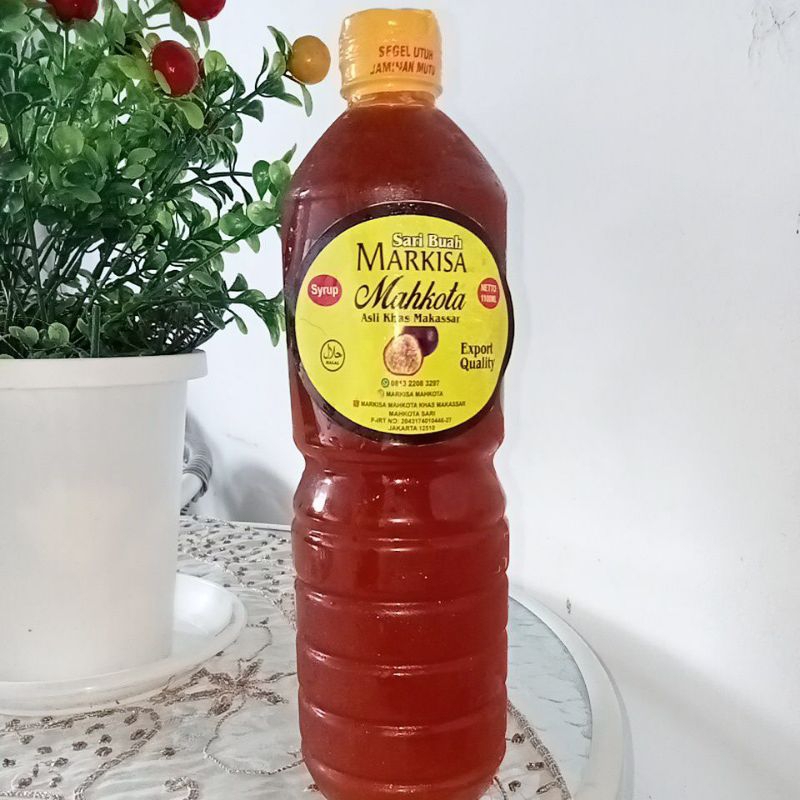 

Markisa Mahkota asli khas makassar menyehatkan