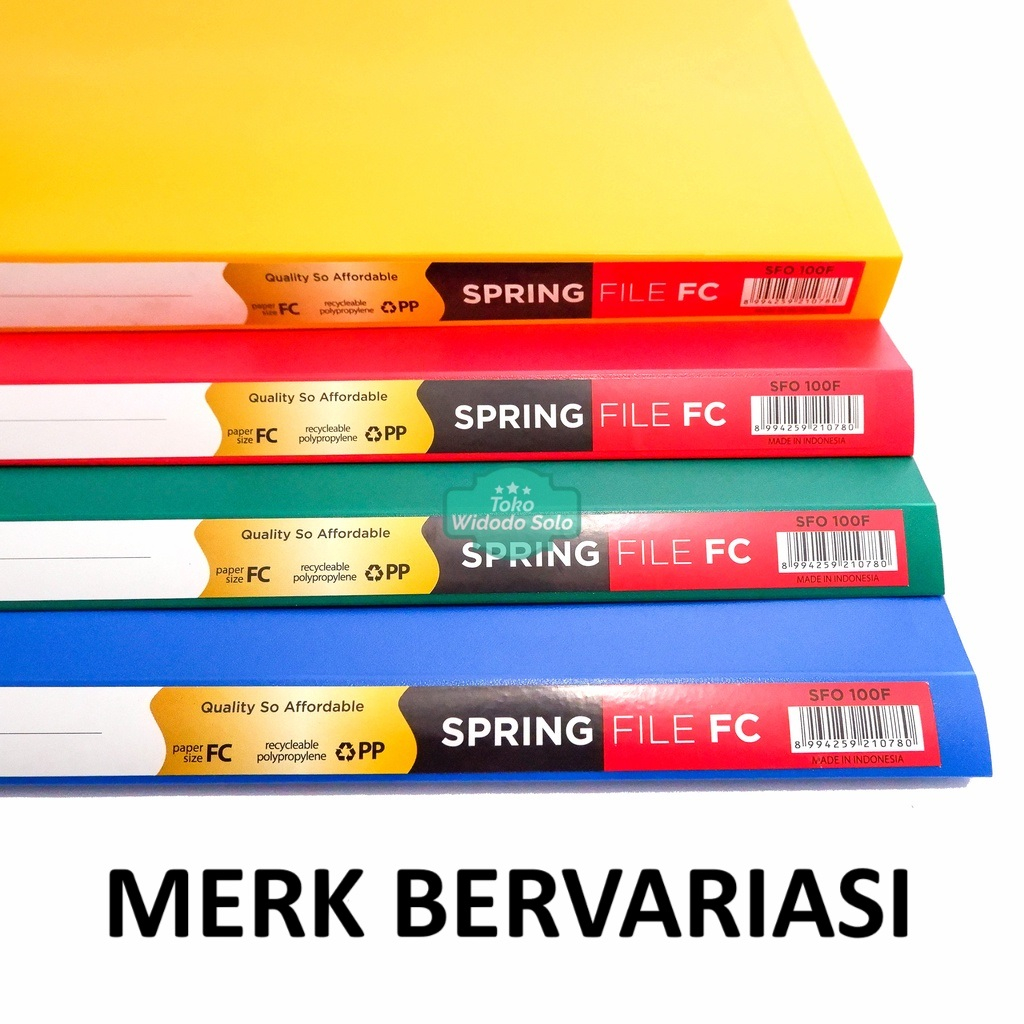 

Map Spring File Snail Hecter Folio (Biru Merah Hijau Kuning) - 1 Buah